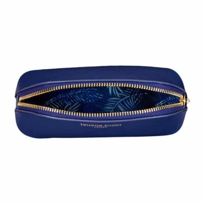Fenella Smith Navy Oyster Cosmetic Case