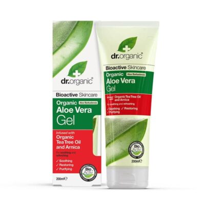 Dr. Organic Aloe Vera Gel With Organic Tea Tree Oil & Arnica