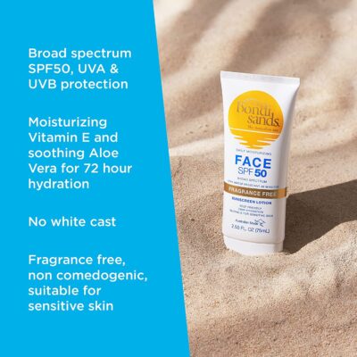 Bondi Sands Sunscreen Face  Lotion SPF50+