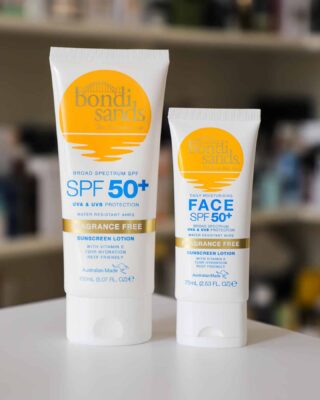 Bondi Sands Sunscreen Face Lotion SPF50+ Fragrance Free